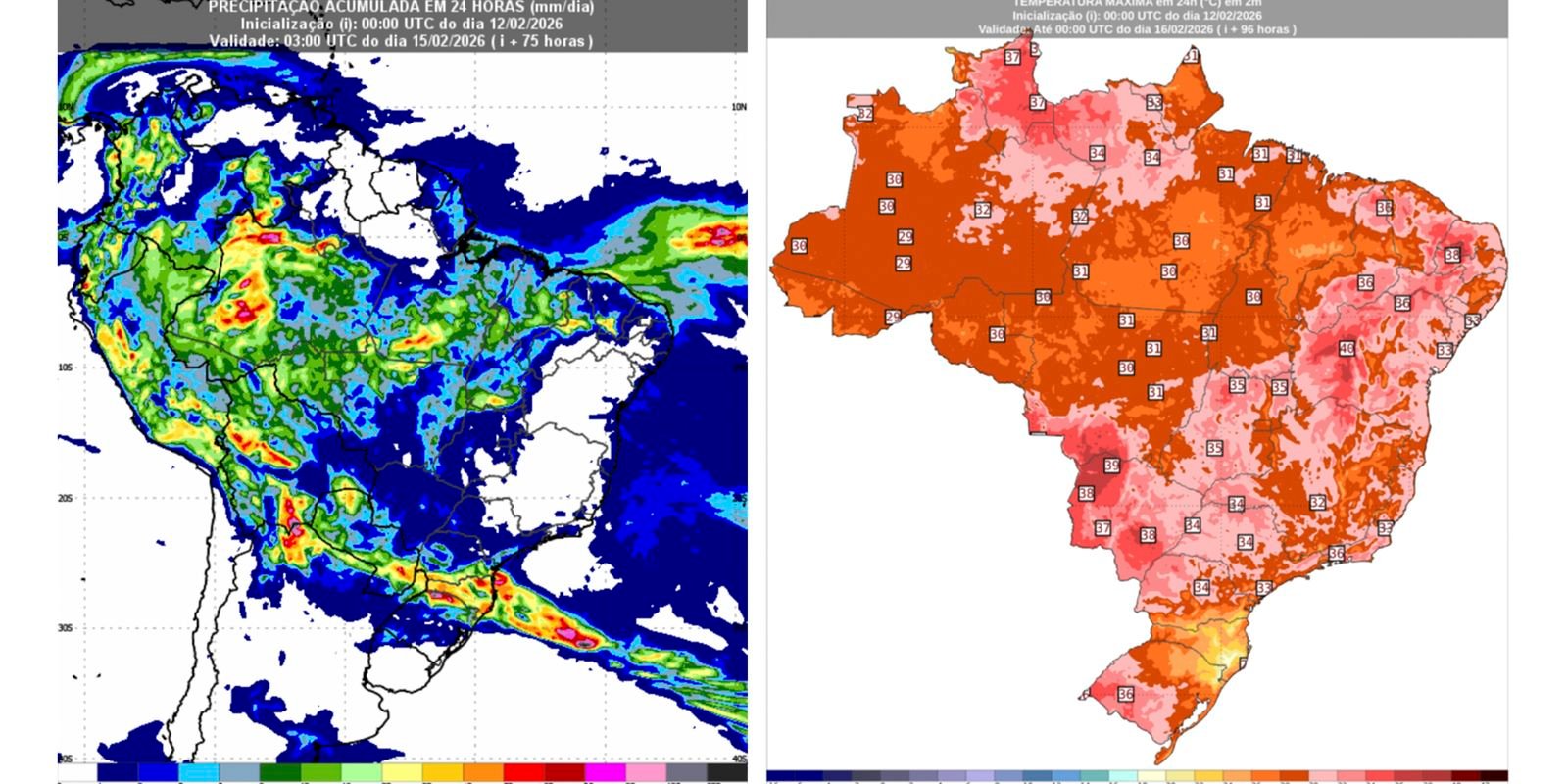 Carnaval terá chuva e calor em boa parte do país