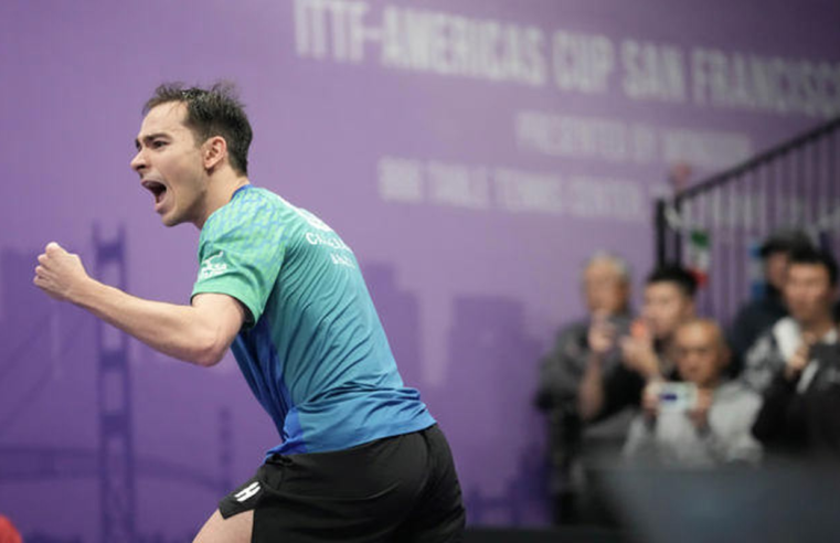 Calderano é campeão da Copa América e garante vaga no Mundial de Macau