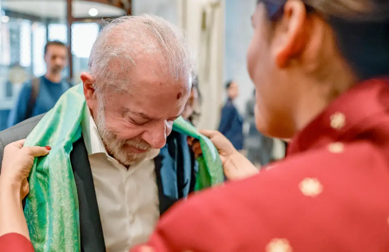 Lula chega à Índia e primeiro compromisso é cúpula sobre IA