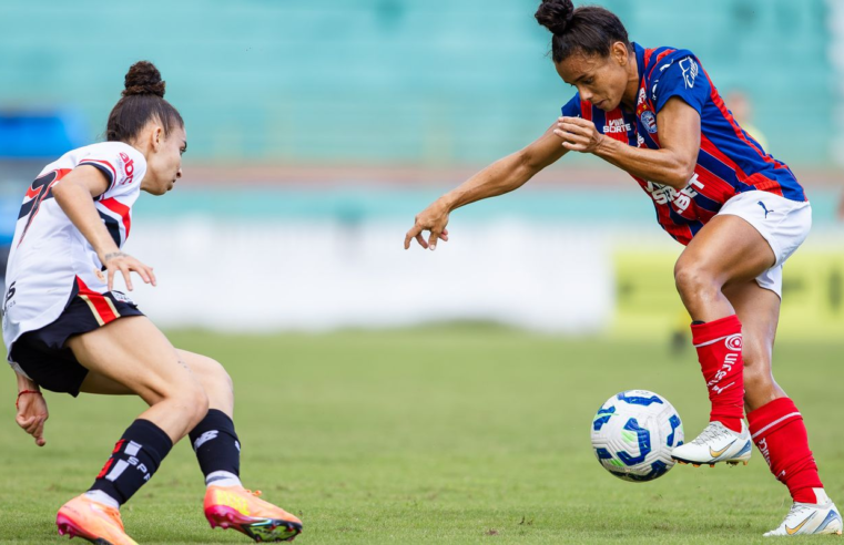 São Paulo e Bahia encerram segunda rodada do Brasileirão Feminino