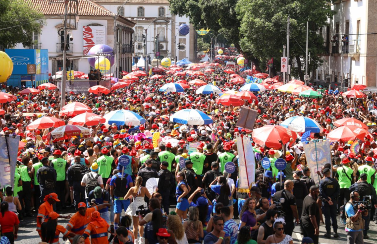 Carnaval teve menos furtos e roubos de celulares, diz governo do Rio