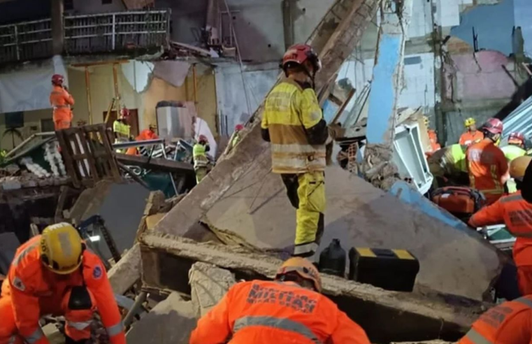 Bombeiros resgatam última vítima de escombros de lar de idosos em MG
