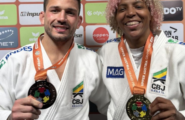 Rafaela Silva é ouro e Cargnin bronze no Grand Prix de judô da Áustria