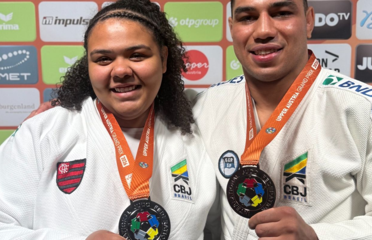 Com mais 2 pódios, Brasil encerra Grand Prix de judô com 6 medalhas