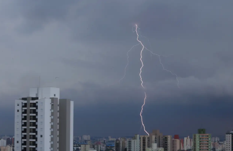 Inmet emite alerta de perigo para temporais em todo o país
