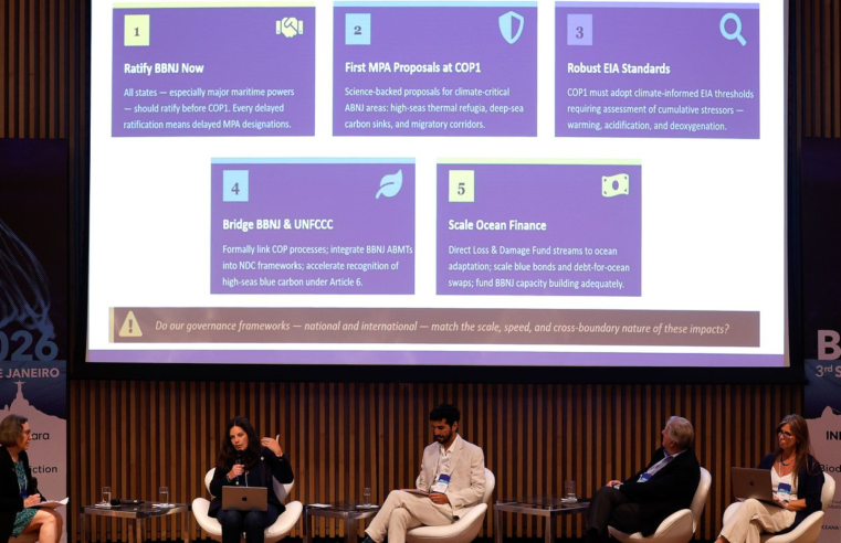 Efeitos da emergência climática no oceano preocupam pesquisadores