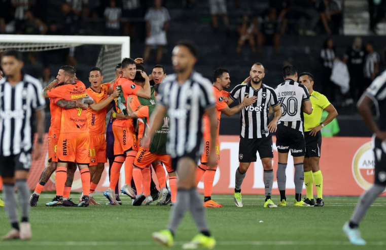 Botafogo cai para o Barcelona e fica fora da Libertadores